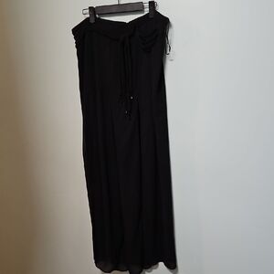 R&M Richards Vintage Wide leg Sheer Pant Vampirecore Gothglam